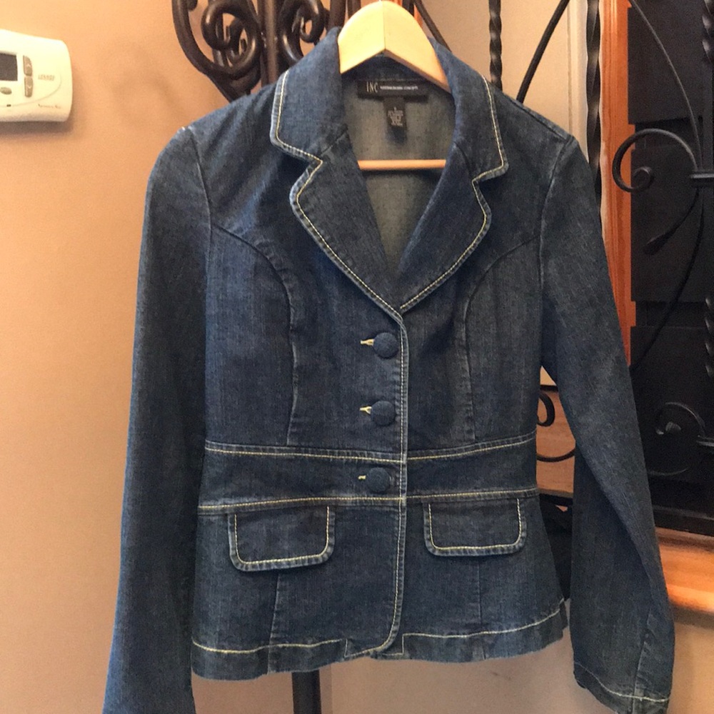 INC beautiful denim jacket